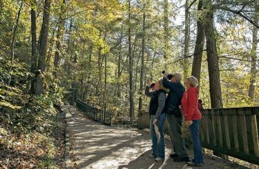 people hiking in kentucky