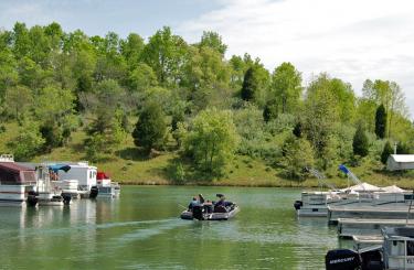 people in boats