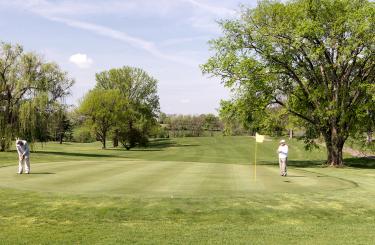 Golf green picture in kentucky