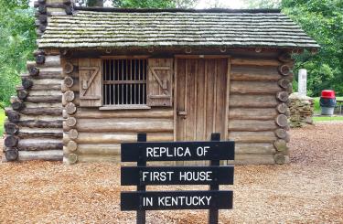 reconstructed small cabin